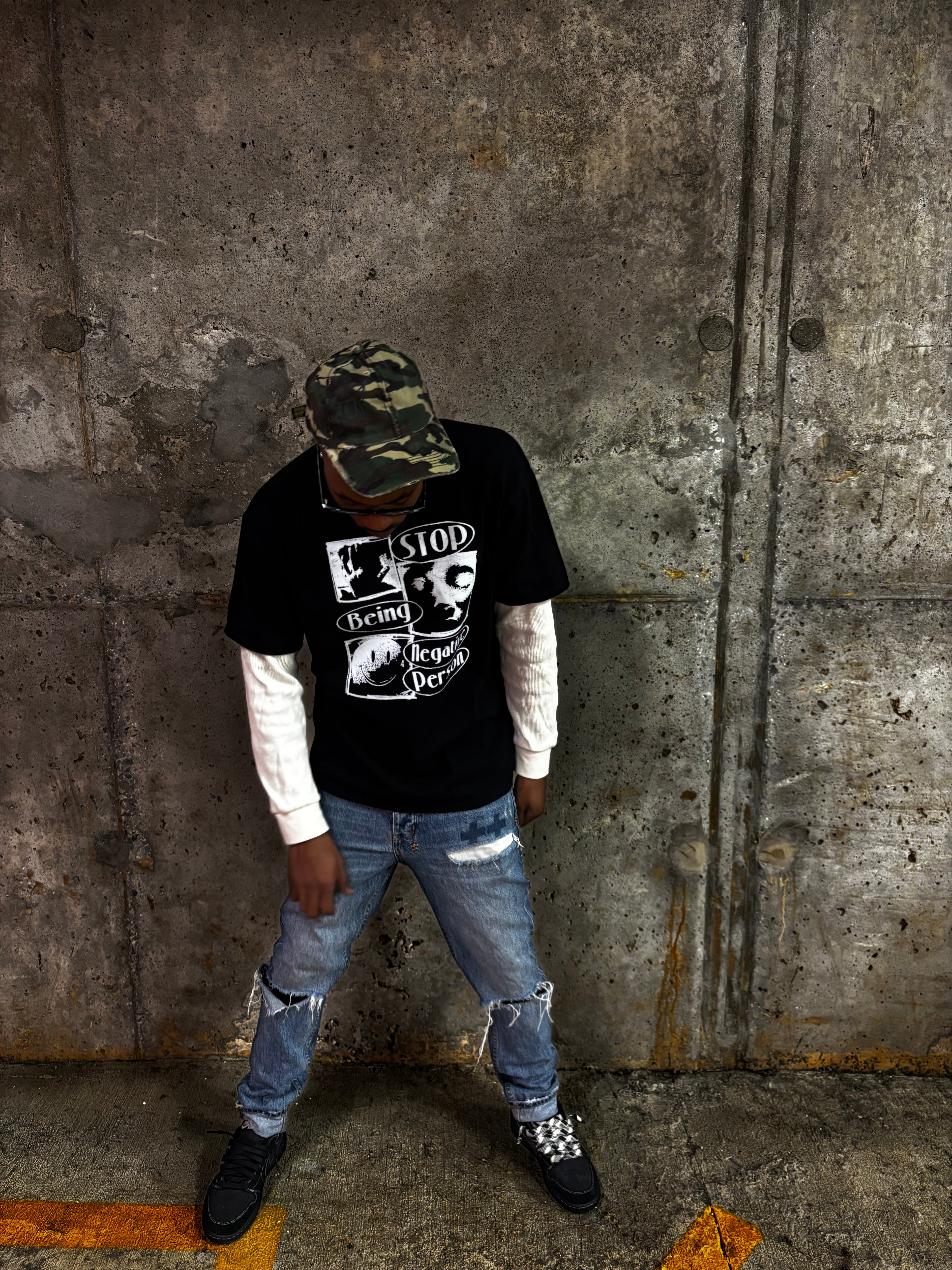 Stop Being Negative Thermal Shirt